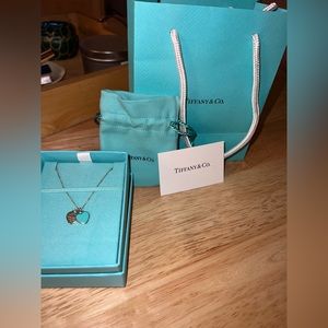 Tiffany Blue® Double Heart Tag Pendant